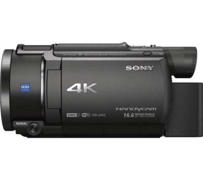 SONY FDR-AX53 Traditional Camcorder - Black SONY FDR-AX53 Traditional Camcorder - Black